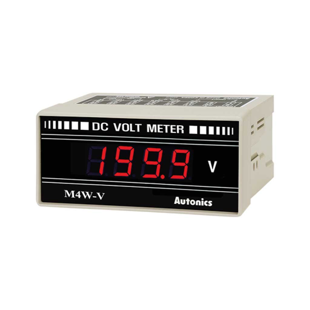 M4W-DV-4 - VOLTIMETRO  CD  PANEL.31/2 DIG,0-199.9