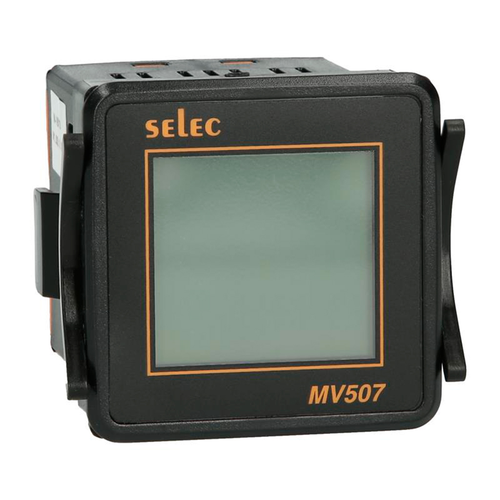 MV507-110V — VOLTIMETRO ANALOGO-DIGITAL 1 FASE, 110VCA48X48