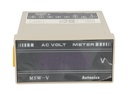 M5W-AV-5 — VOLTIMETRO DE PANEL 41/2 DIG. 0-400VCA