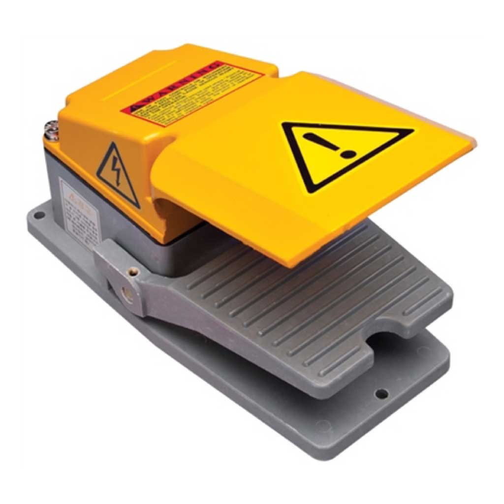 HRF-HD3N — INTERRUPTOR DE PEDAL MEDIANO 1NA+1NC 15A125/250/380VCA, MICRO INTERRUPTOR TIPO Z, IP65, 211X150X127mm