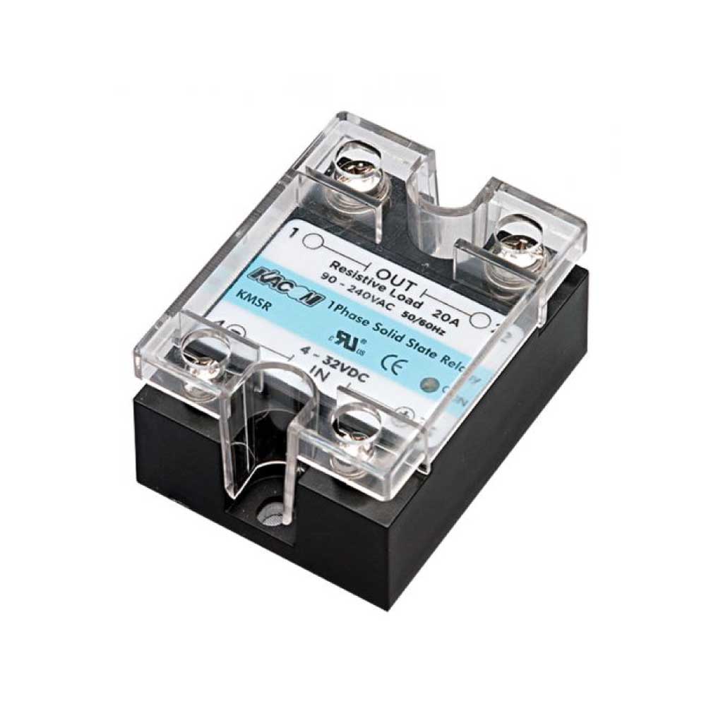 KMSR-AS1004 — RELEVADOR ESTADO SOLIDO 100A, INPUT 90--264VCA, 90-480VCA