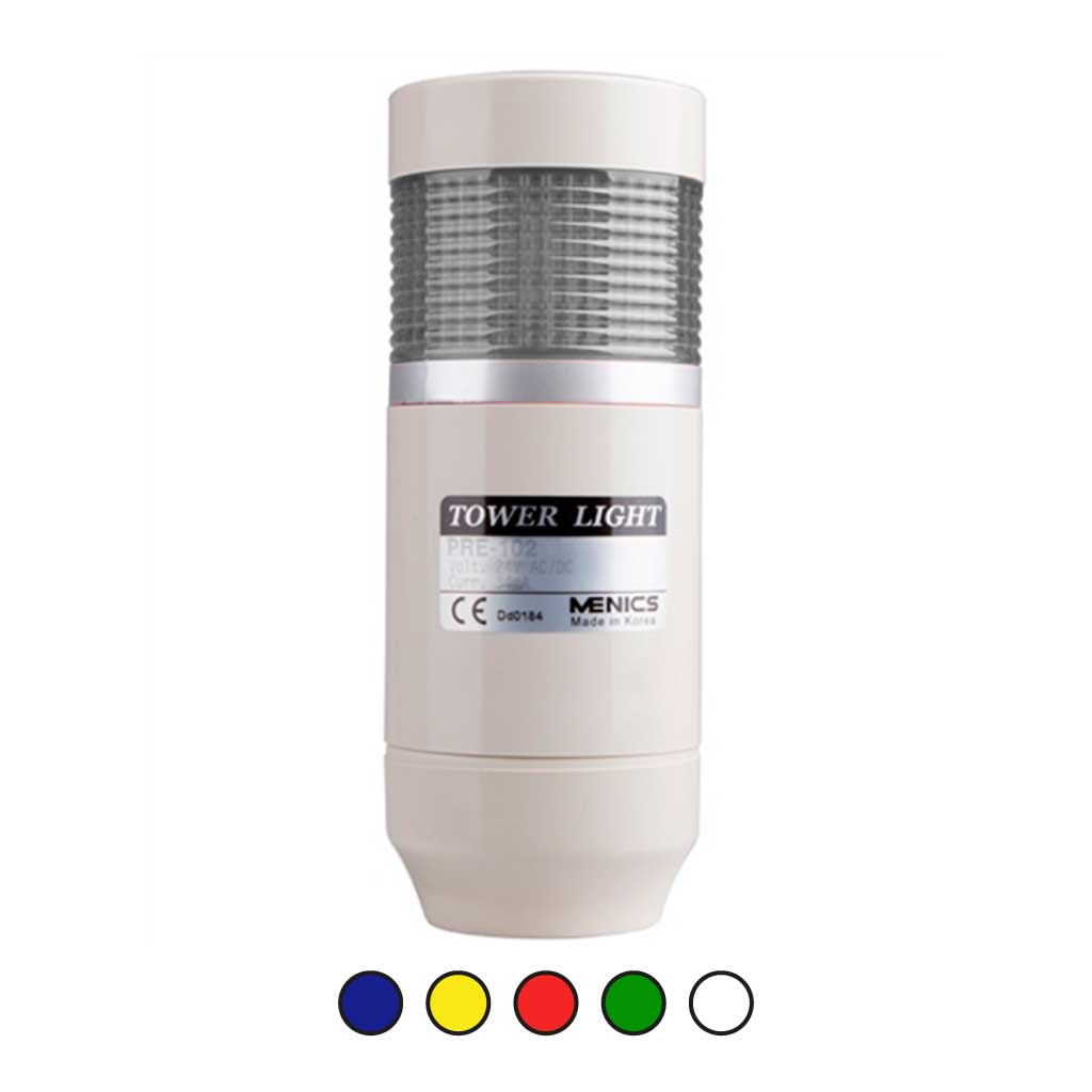 PREF-110-1 — TORRETA IND 1 COLOR 56mm 120VCA CON FLASH