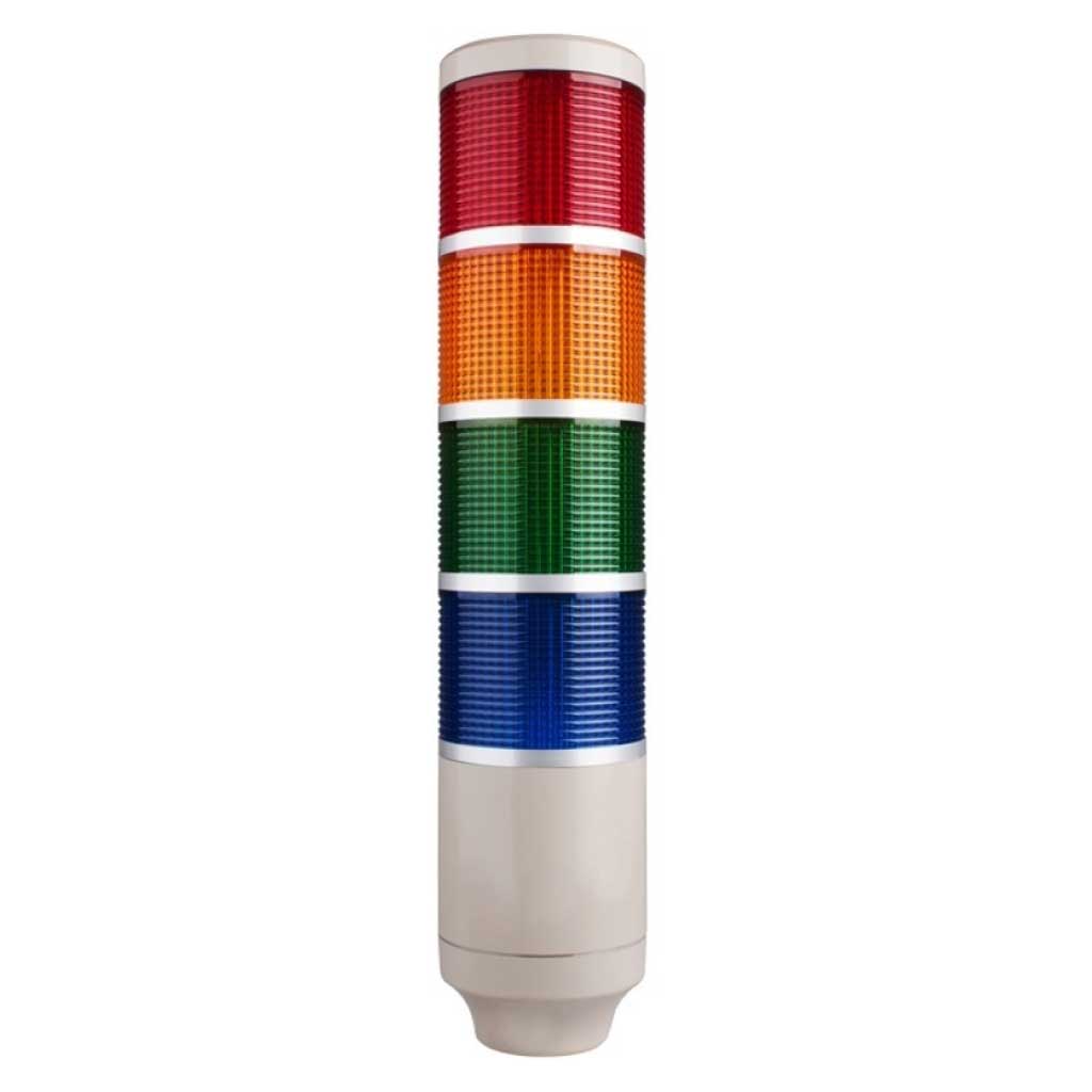 MT8B4BL-4 — TORRETA INDUSTRIAL 110VCA 4 COLORES 85MM