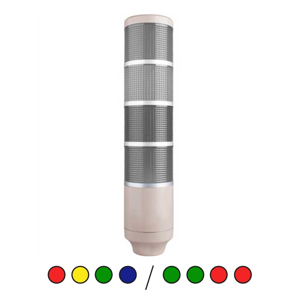 MT8B4DL-4 — TORRETA INDUSTRIAL 12VCA/CD 4 COLORES 85mm