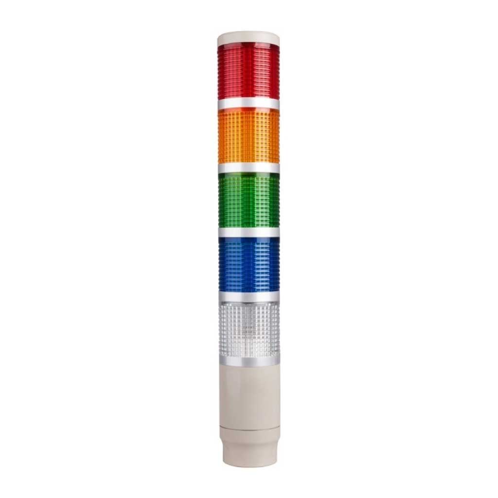MT4B5DL-5 — TORRETA INDUSTRIAL 12VCA/CD 5 COLORES 45mm
