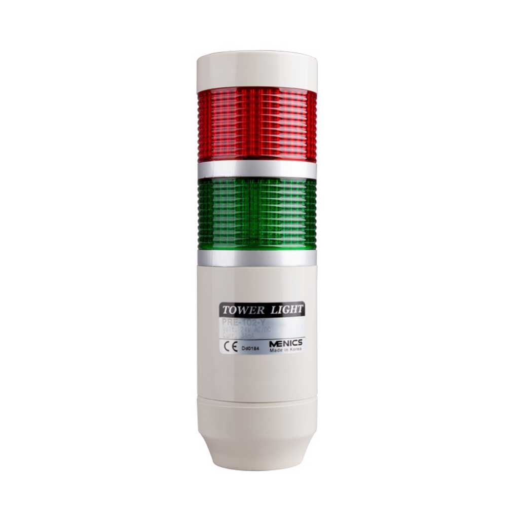 PRE210-RG — TORRETA INDUSTRIAL LED 120VCA/56mm/ROJO/VERDE