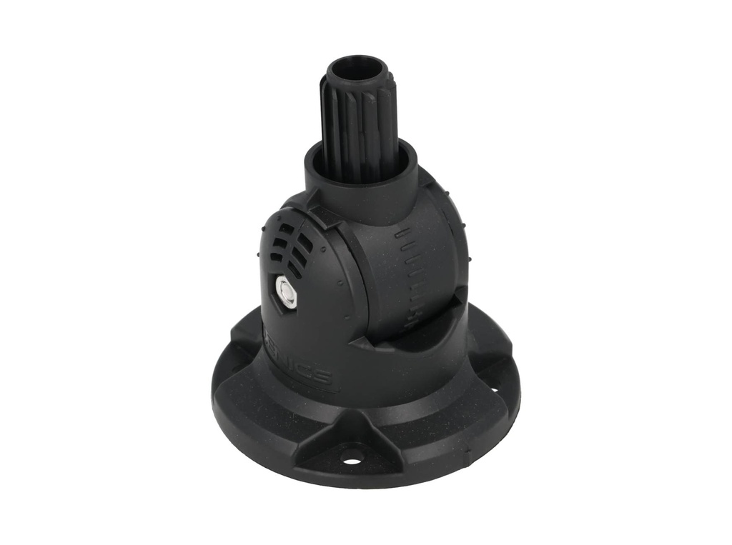 MAM-B070R — BASE DE PLASTICO 70mm 180° DE INCLINACI-N PARA TORRETAS MT/PRE/PTE/PME