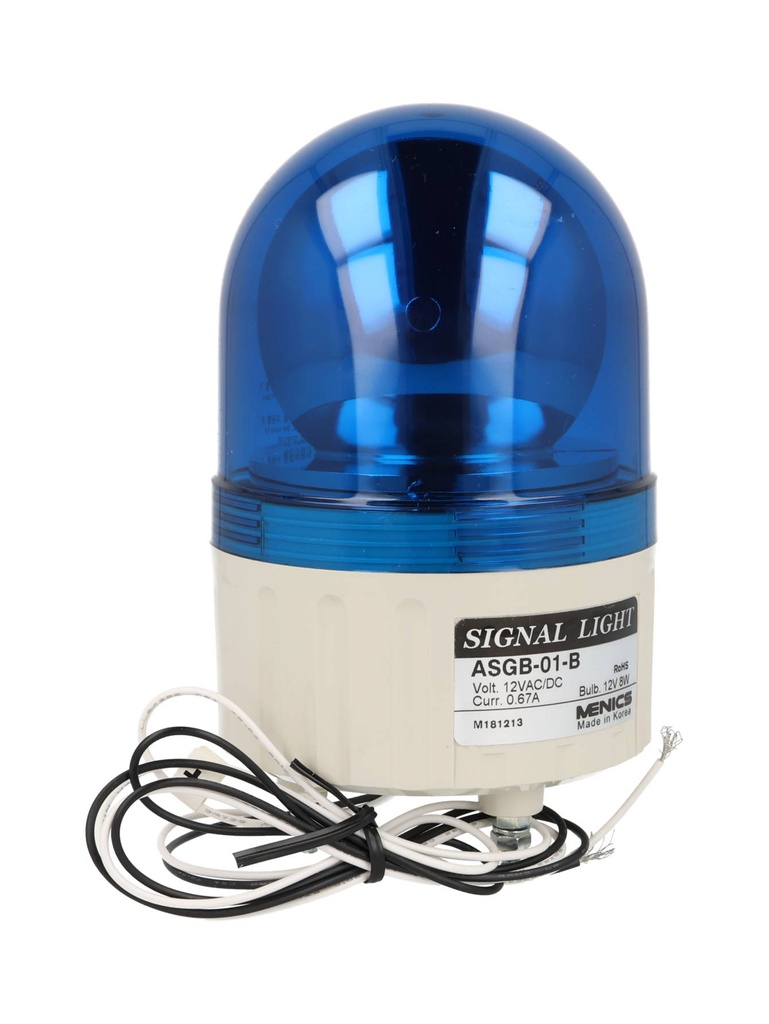 ASGB-01-B — FAROLA AZUL 12VCD