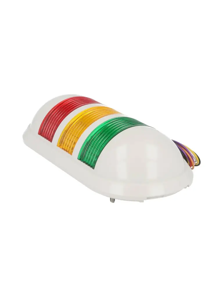PWE-3FF-RYG — FAROLA DE PARED VER,AMAR,ROJO,100-240VCA