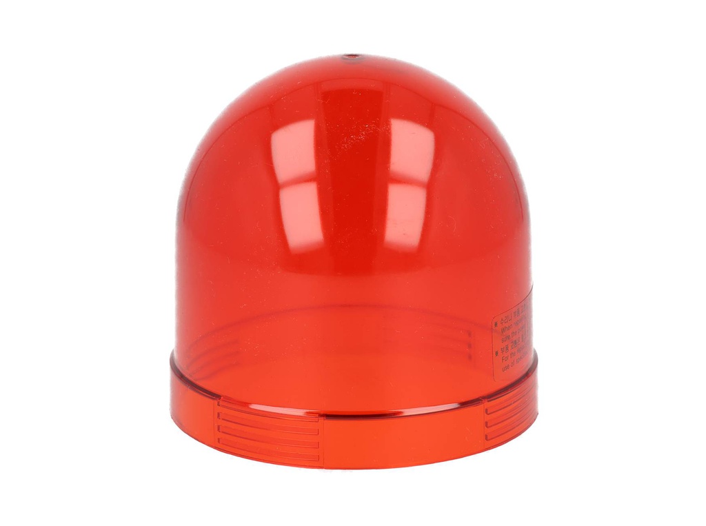 ASG-R — LENTE ROJO P/FAROLA SERIE ASG 86MM