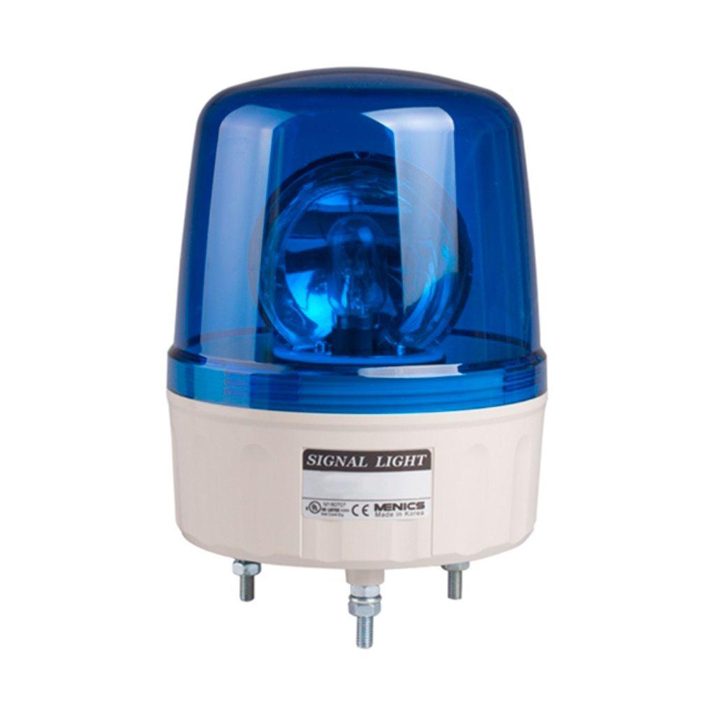 AVG-10-B — FAROLA IND. ROTATIVA  135MM AZUL