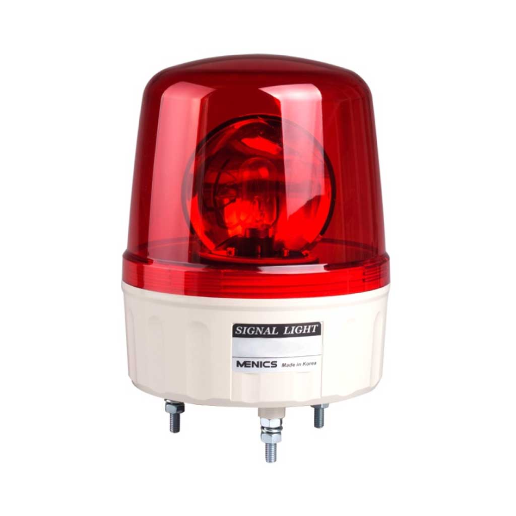 AVGB-10-R — FAROLA IND.ROTATIVA 135MM C/ALARMA ROJA