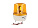 AVGB-10-Y — FAROLA INDEPENDIENTE ROTATIVA 135mm CON ALARMA AMARILLA 110VCA