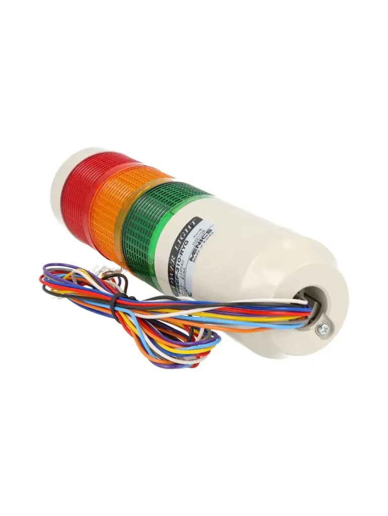 PREF-310-RYG — TORRETA INDEPENDIENTE CON LED CON DESTELLO ROJA, AMARILLO Y VERDE