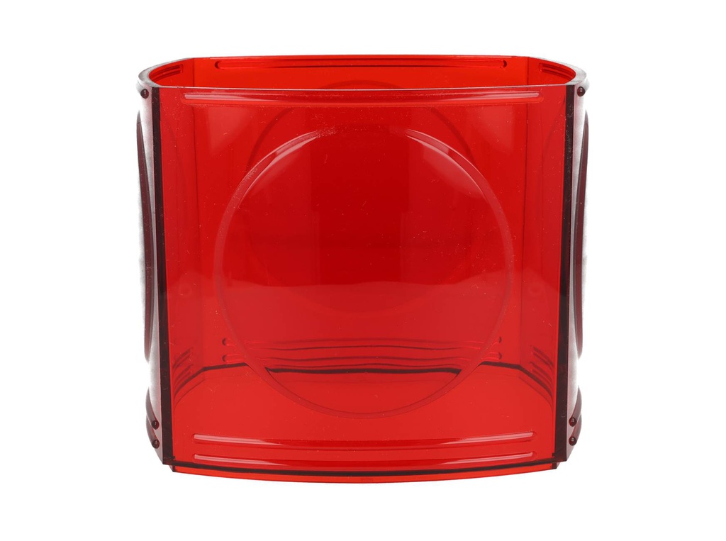 MSGS-R — LENTE ROJO P/FAROLA SERIE MSGS 140MM