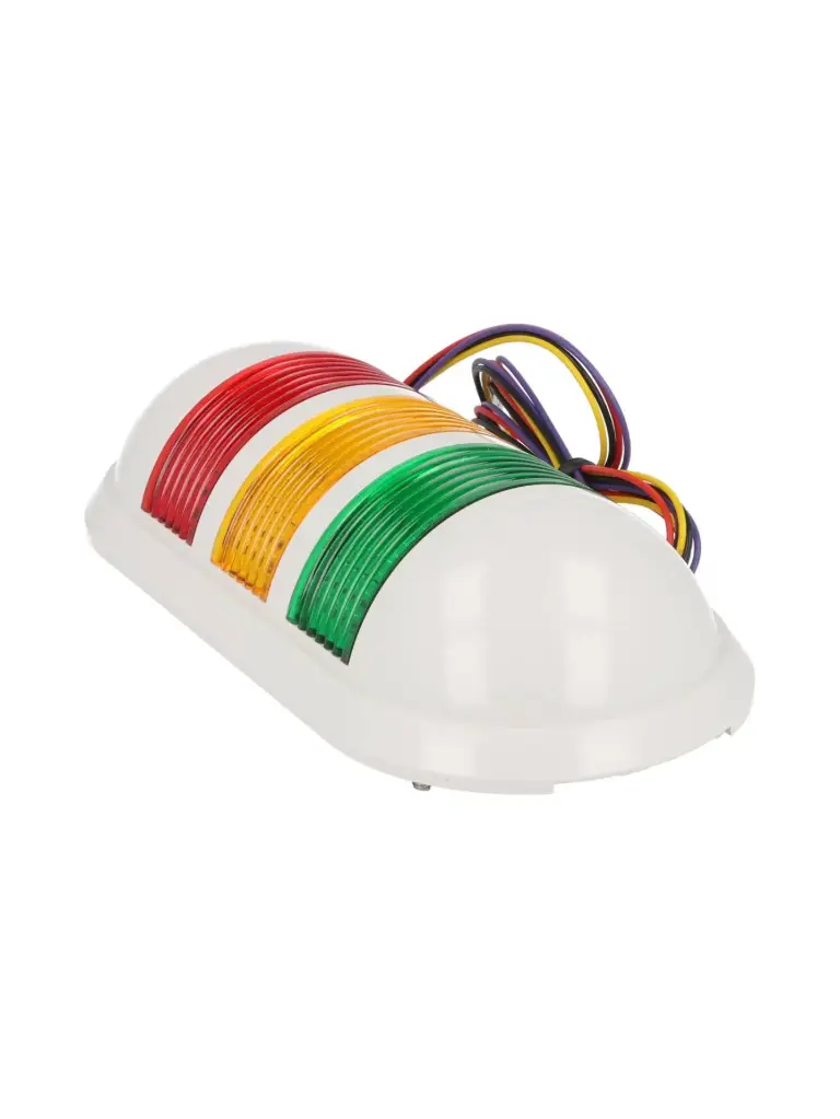 PWE-302-RYG — FAROLA DE PARED,VER.AMAR.ROJO,24VCD/CA