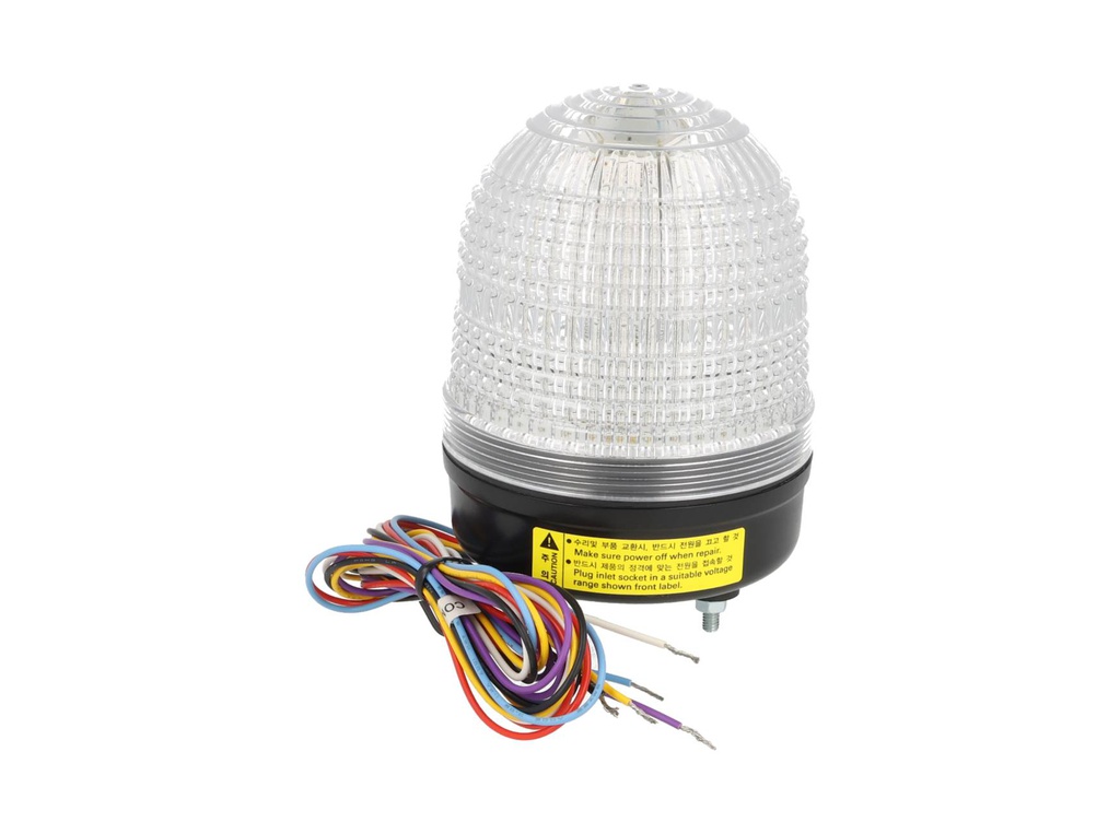 MS86M-F00-RYG — FAROLA DE 3 COLORES EN UN LED, ROJO, AMARILLO, VERDE 12-24VCA/CD