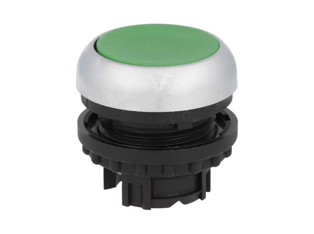 M22-D-G — PULSADOR PLANO VERDE