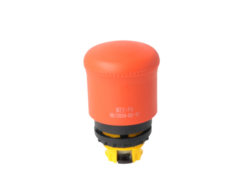 M22-PV —  PARO DE EMERGENCIA PUSH