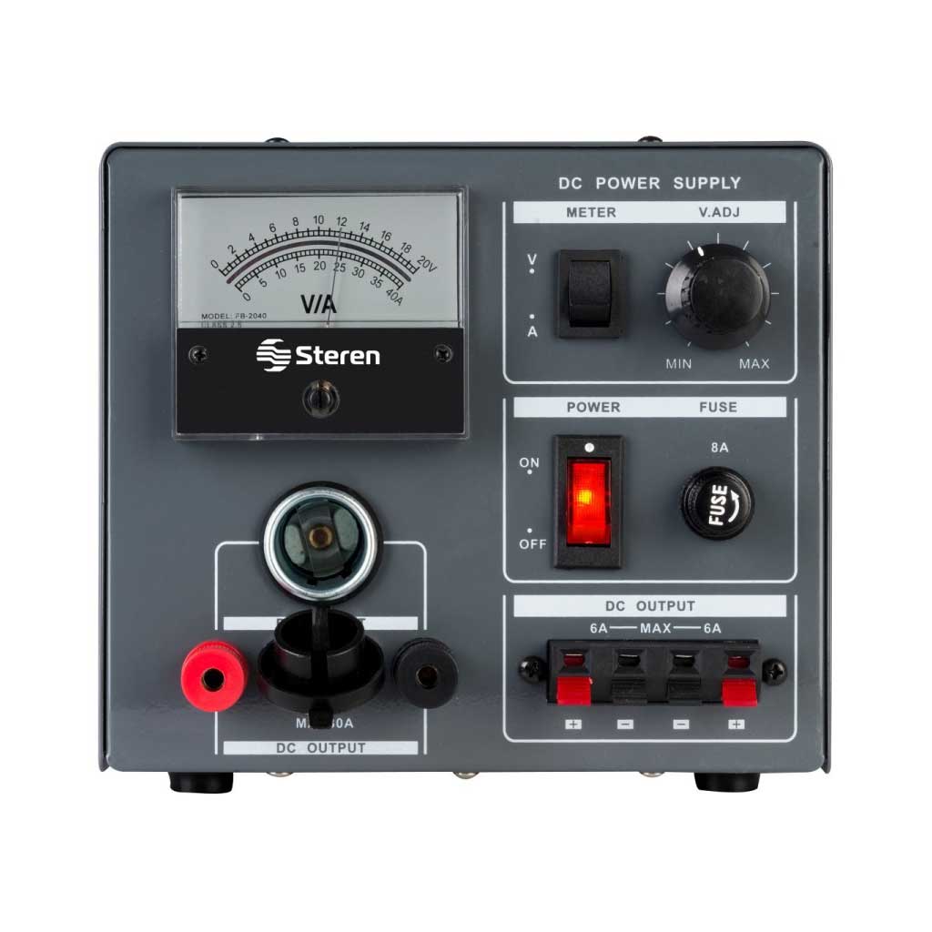 PRL25 — FUENTE DE PODER REGULADA DE 13.8 VOLTS D