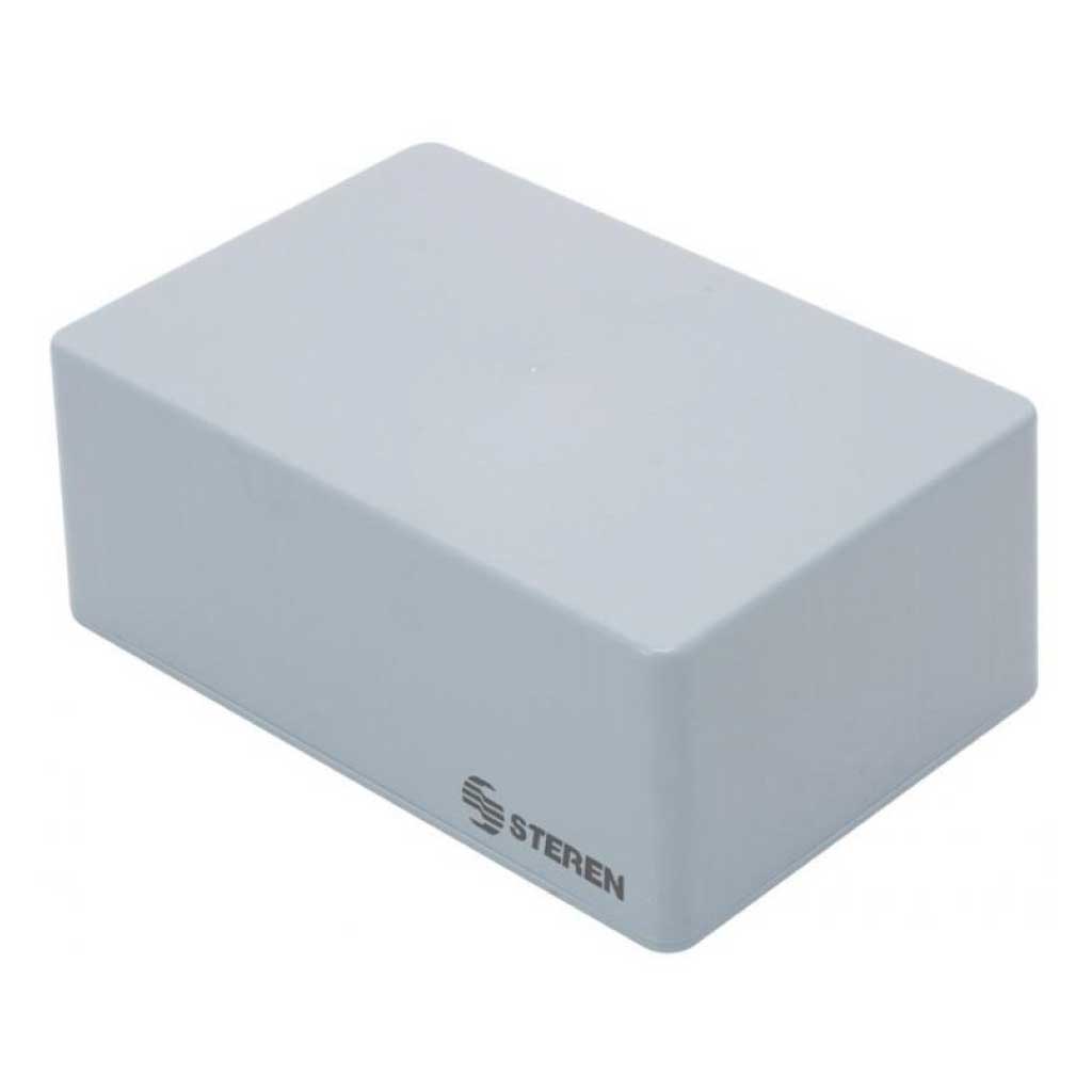 GP-02 — GABINETE DE PLASTICO GRIS 15 X 6 X 9.5CM