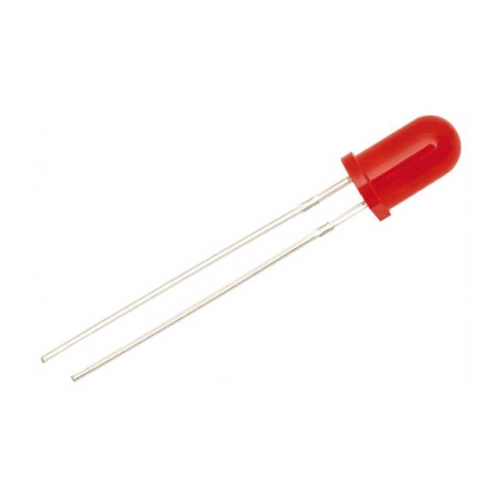 L-56BID — LED ROJO DIFUSO 5MM INTERMITENTE