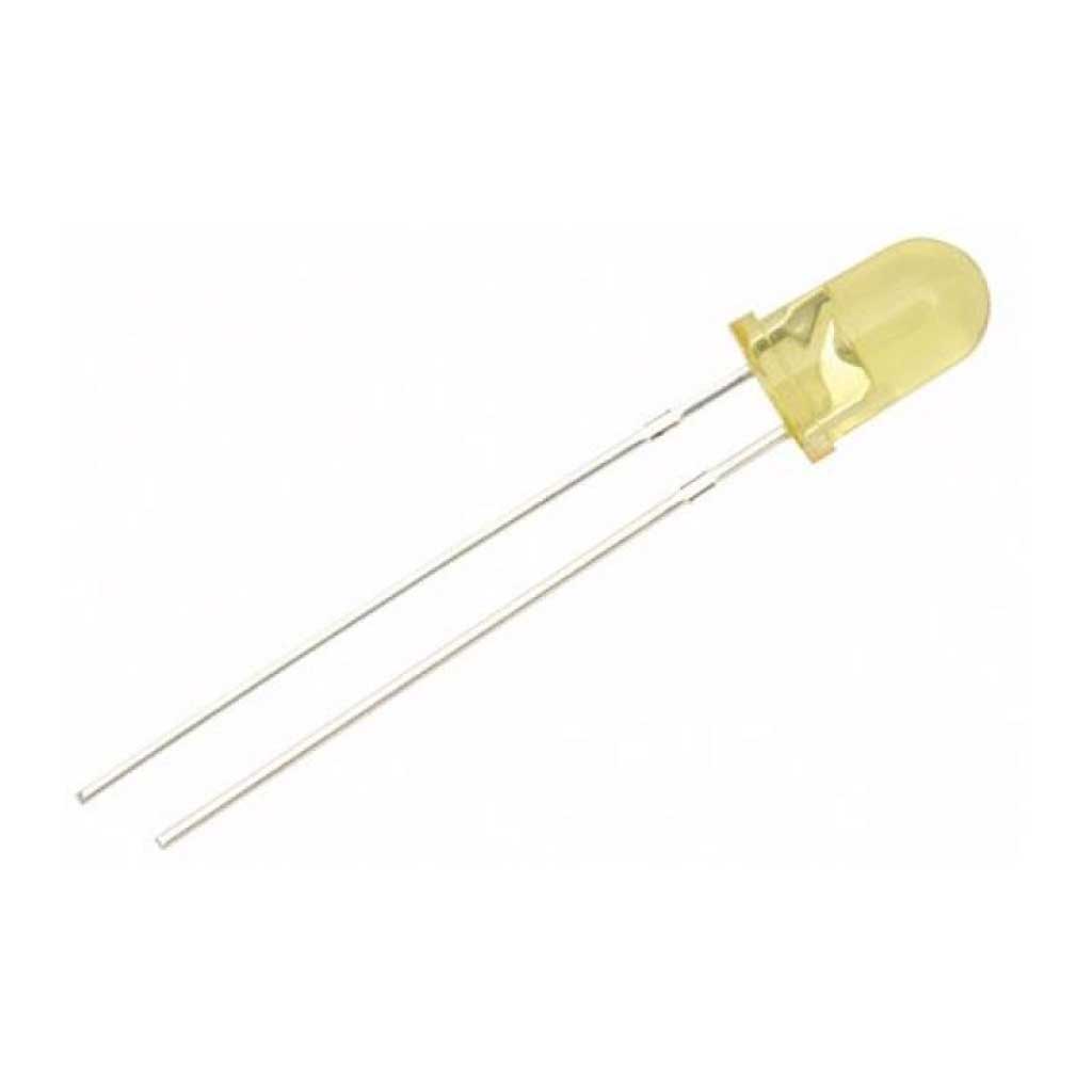 L-53YT - LED AMARILLO BRILLANTE 5MM