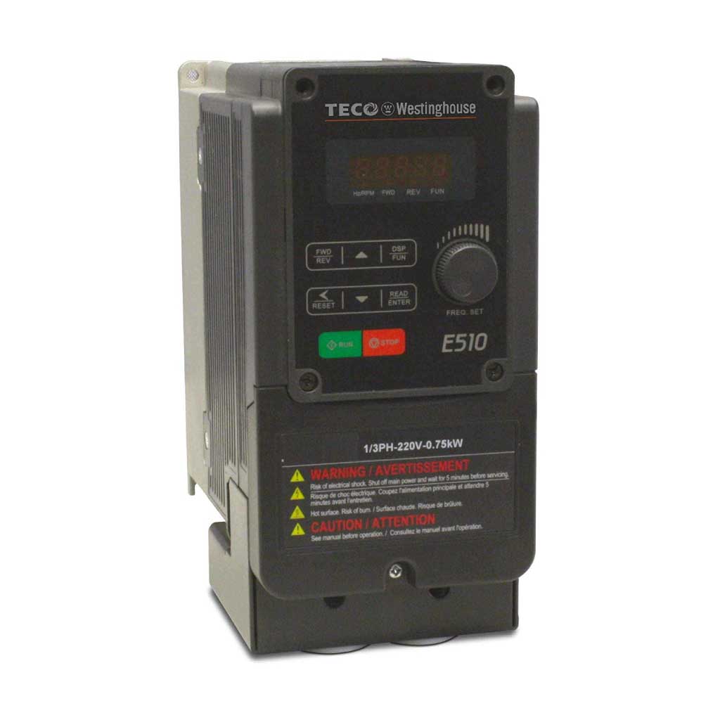 E510-2P5-H-U — VARIADOR DE FRECUENCIA 230VCA 0.5 HP 1/3 FASE DEENTRADA