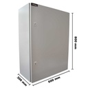 TPME806030 — GABINETE METALICO NEMA IP55 800X600X300MM