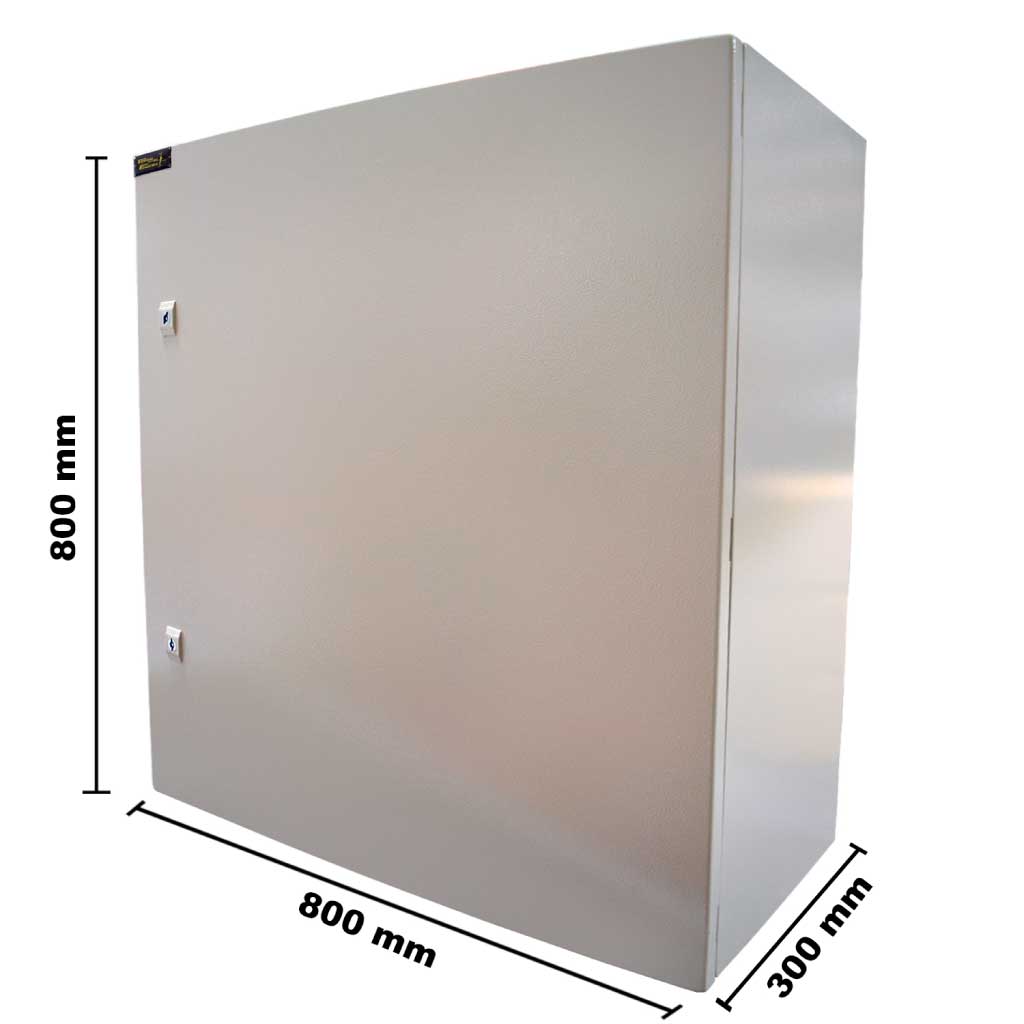 TPME808030 — GABINETE METALICO NEMA IP55 800X800X300MM