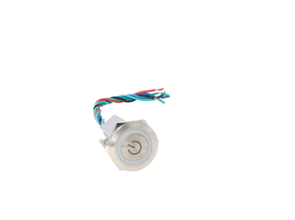TP-MM30-PR110 — INTERRUPTOR METALICO 30MM 110V