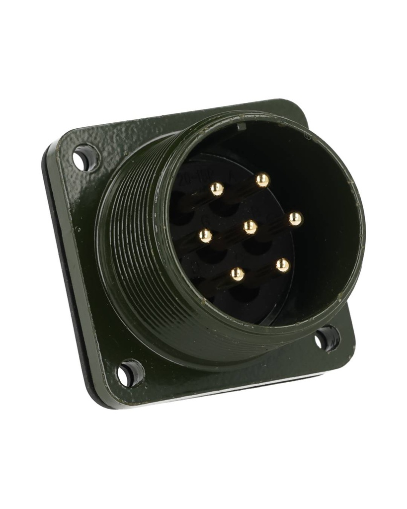 TP-MSK-7PM — Conector MILITAR de Extensión 7 Pines MACHO