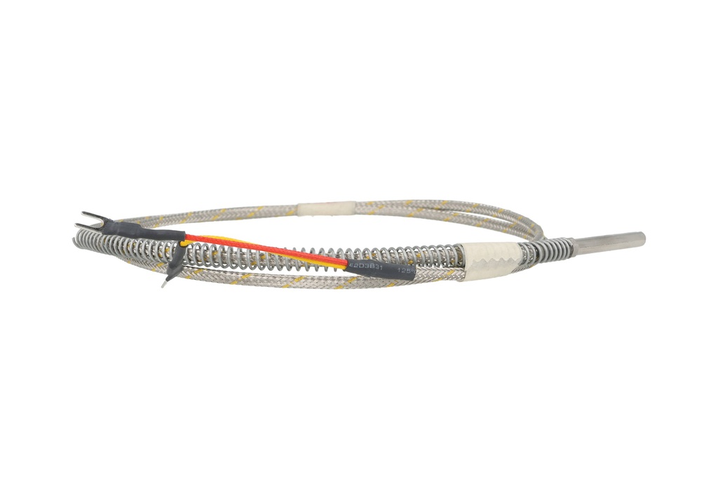 TCX-100-K — TERMOPAR TIPO K DIAMETRO 3/16 X 1 1/4 LONG.CON EXTENSION DE 1 METRO DE CABLE, MAX. 500°C