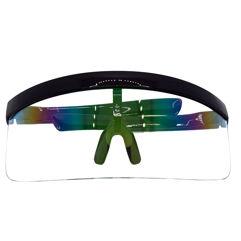 TP-COVID-3 — LENTES PROTECTORES COLOR NEGRO, ALTA EFICIENCIA DE BLOQUEO DE LUZ ULTRAVIOLETA, ALTA DEFINICIÓN, DISEÑO CÓMODO Y RESISTENTE