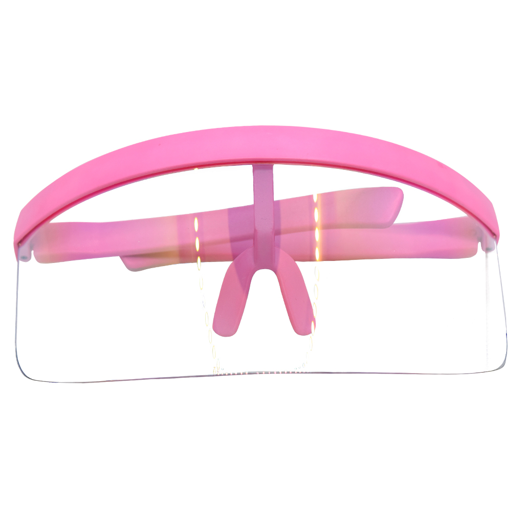 TP-COVID-1 — LENTES PROTECTORES COLOR ROSA, ALTA EFICIENCIA, BLOQUEO DE LUZ ULTRAVIOLETA, ALTA DEFINICIÓN, DISEÑO CÓMODO Y RESISTENTE