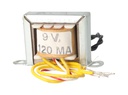 9V120MA/120V - TRANSFORMADOR 9V 120MA,ENTRADA 120VCA