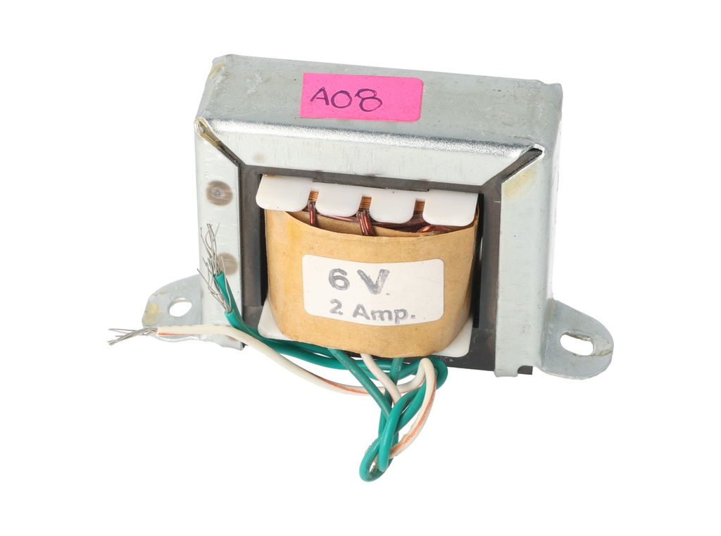 6V2A/120V — TRANSFORMADOR 6V 2AMP,ENTRADA 120VCA