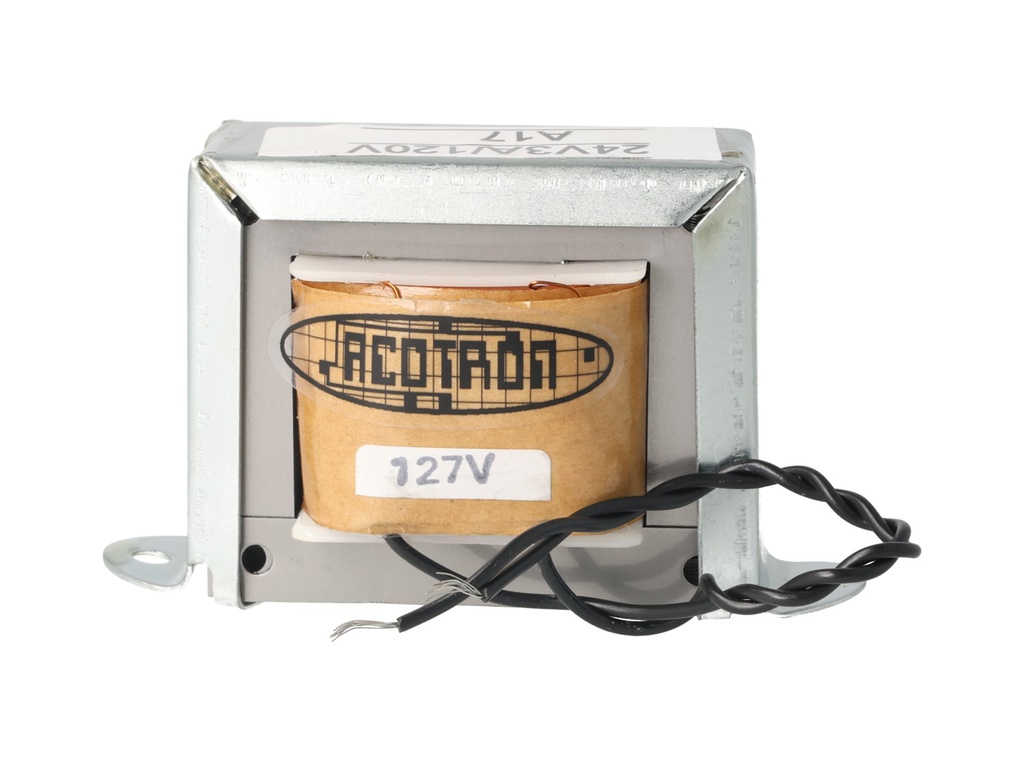 24V3A/120V — TRANSFORMADOR 24V 3AMP, ENTRADA 120VCA