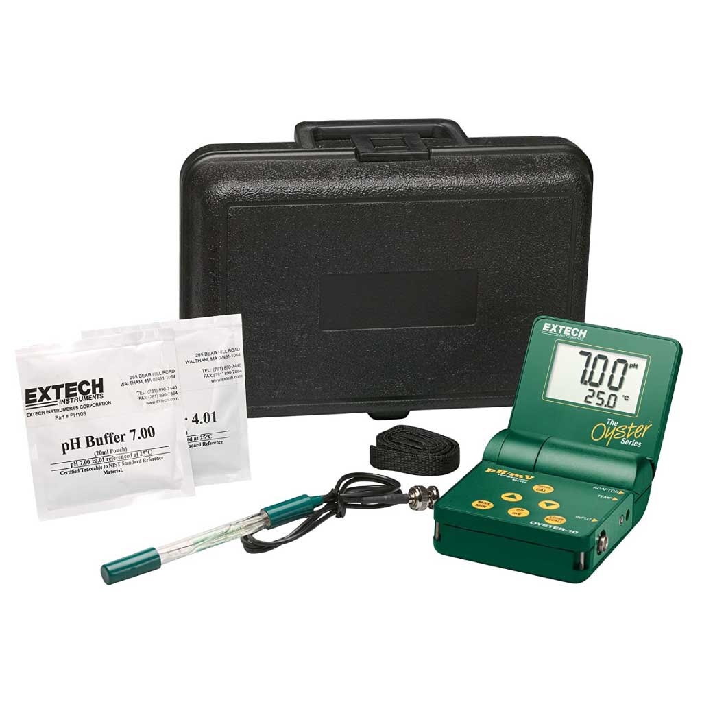 OYSTER-15 — MEDIDOR DE PH/MV/TEMPERATURA C/MINI ELECTRODO BUFFERS (4 Y 7PH) Y ESTUCHE