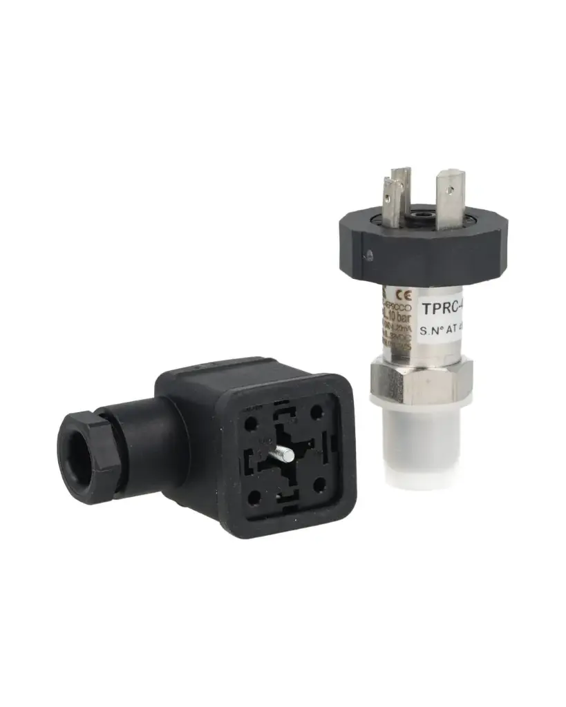 TPRC-4EP9CCO — TRANSMISOR DE PRESION 0-10 BAR, SALIDA 4, -20mA, 1/4 NPT, CONECTOR DINPG09