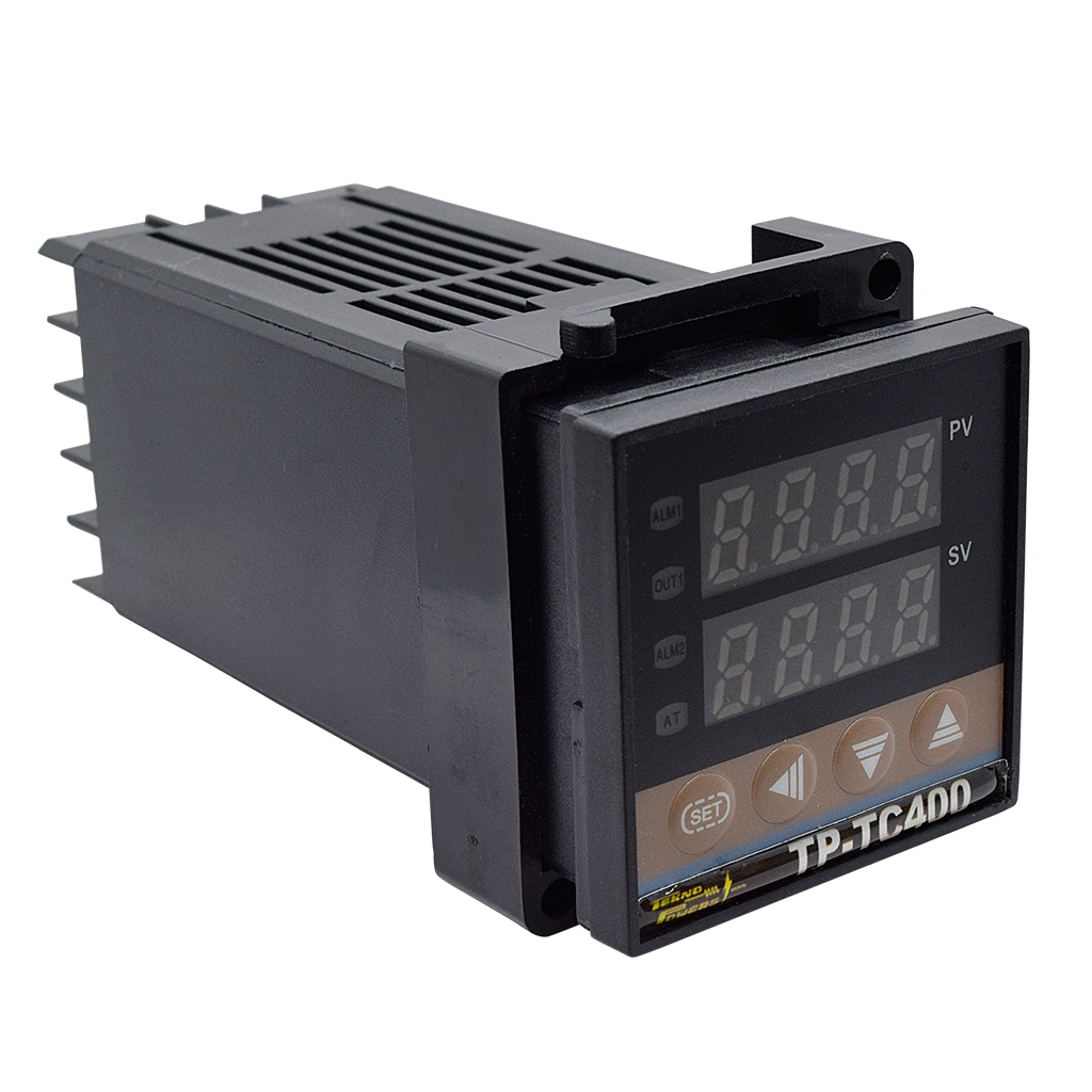 TP-TC400 — CONTROLADOR DE TEMPERATURA SALIDA RELEVADOR 48X48MM (1/16DIN) 220VCA, 400 GRADOS 3A-250VCA, ON-OFF PROPORCIONAL(PID) ENTRADA UNIVERSAL, UNA ALARMA