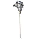 PT-100-10 SCM — TERMO-RESISTENCIA PT100 3 HILOS 1/4X10 , C/CONECTOR 1/2 NPT CABEZA MARINA 350_C