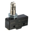 XZ-15GQ21-B — MICROSWITCH MINIATURA ROLDANA TRANSVERSA, L METALICA 1NA+1NC 15A/125V