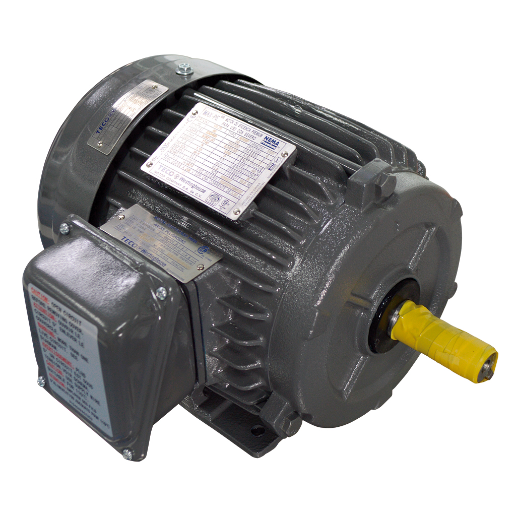 NP0014 — MOTOR TRIFÁSICO 1HP, 1800RPM, 230/460V, 143T, TEFC