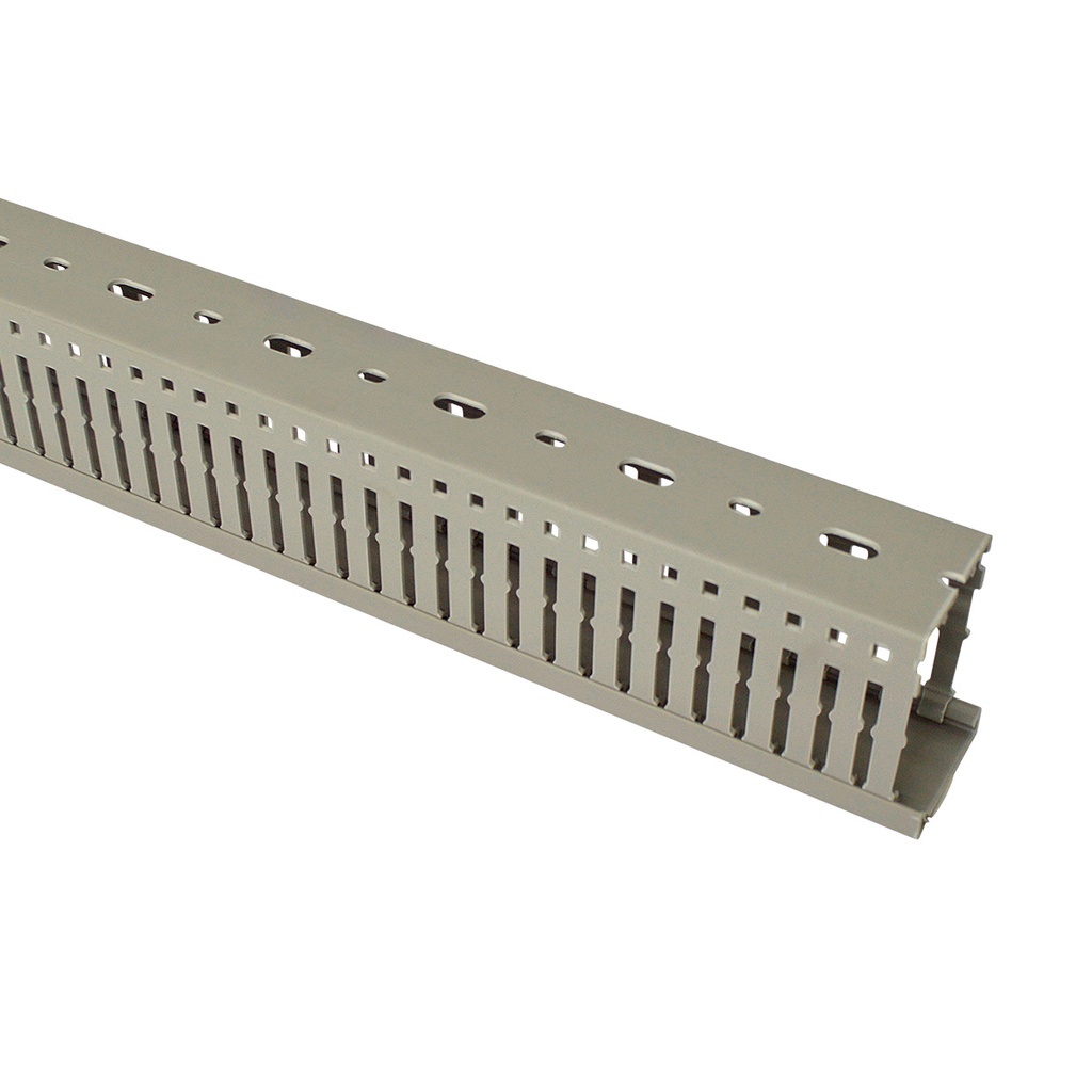 4SG E54 — Canaleta ranurada PVC rigido 40x60mm 2pzas de 1 metro