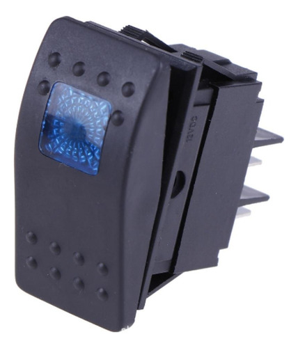Switch Boton Interruptor Con Luz Led 4 Pines 12v 2pza Tp-as