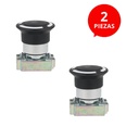 2AML2-PK2 — Boton Hongo Girar Para Desenclavar Negro 2pza Autonics 2aml2