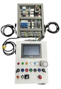 Demo de PLC + HMI completo con entradas, salidas, señalizacion y alimentacion