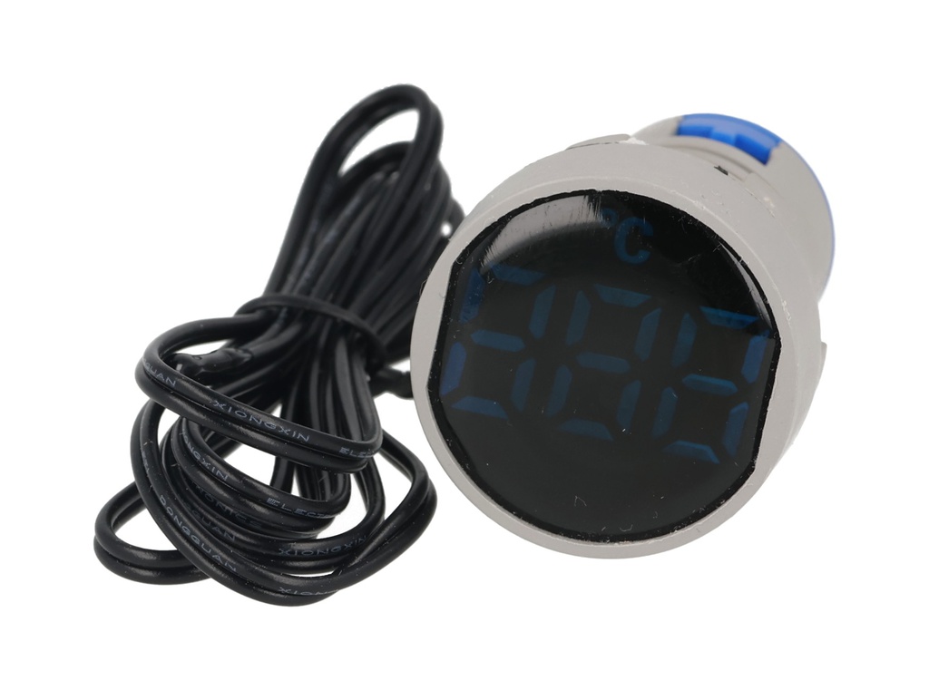 TP-T22 — TERMOMETRO DIGITAL PARA TABLERO -20 A 120 Cº ALIMENTACIÓN 50-380VCA