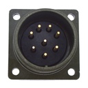 TP-MSK-8PM — CONECTOR MILITAR SOCKET (PANEL) 8P MACHO